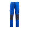 Broek Mannheim polyester/katoen - kleur korenblauw/donkermarine maat 76C54